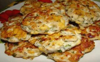 Recipe for chicken cutlets with kefir